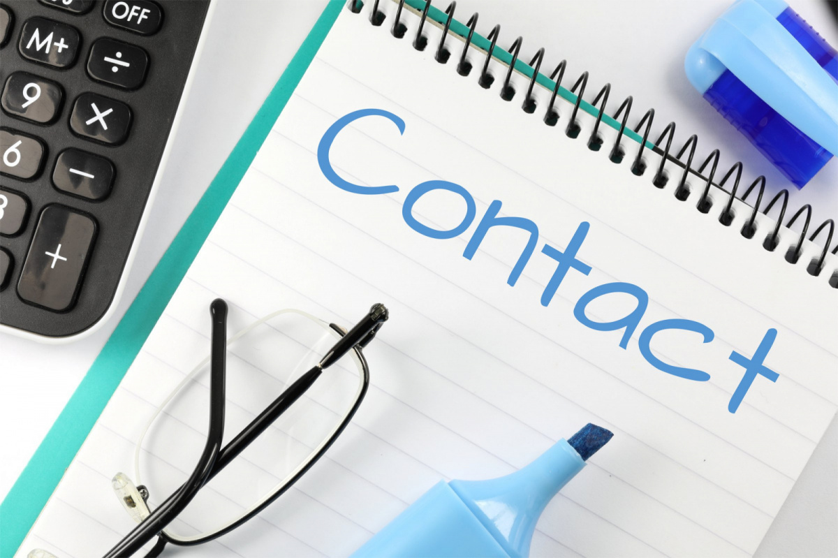 Secure Contact Form Illustration