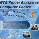 GTA Faith Alliance poster design